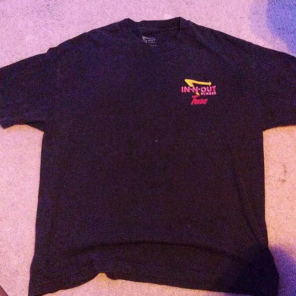 Black In-n-Out shirt